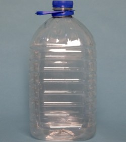 Бутылка Прозрачная/Голубая 5 л(48мм)