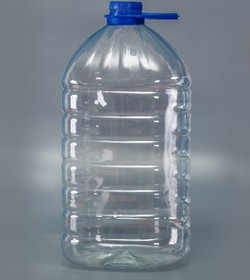 Бутылка Прозрачная/Голубая 4.8 л (38мм)