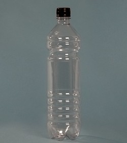Бутылка 1 л. прозрачная